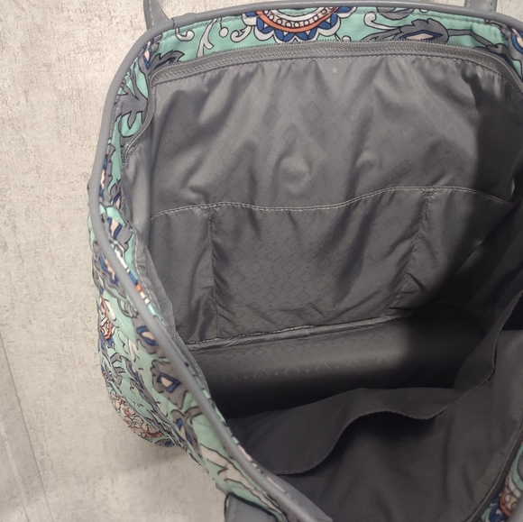 Vera Bradley Trimmed Fan Flowers Bag - Picture 8 of 16